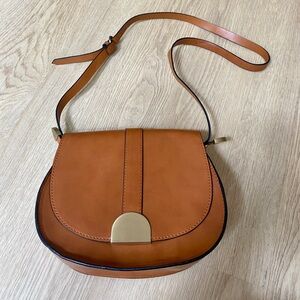 Zara camel/Cognac crossbody bag